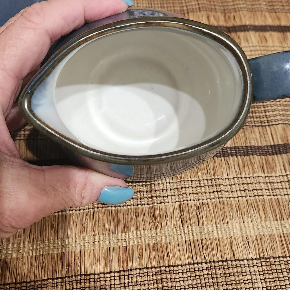 Sango Pottery Sugar and Creamer Set + Decorative Tile - Picture 5 of 10